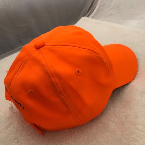 Outdoor Cap for Ducks Unlimited Adjustable Orange Hunting Cap - Picture 3 of 12